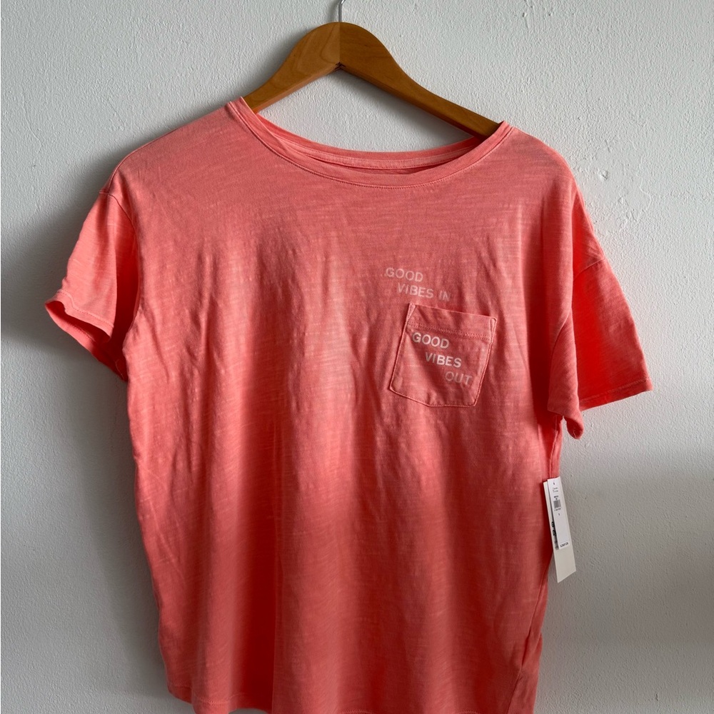 Coral Short Sleeve Tee